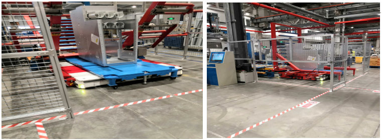 8868体育柔性装配线AGV系统